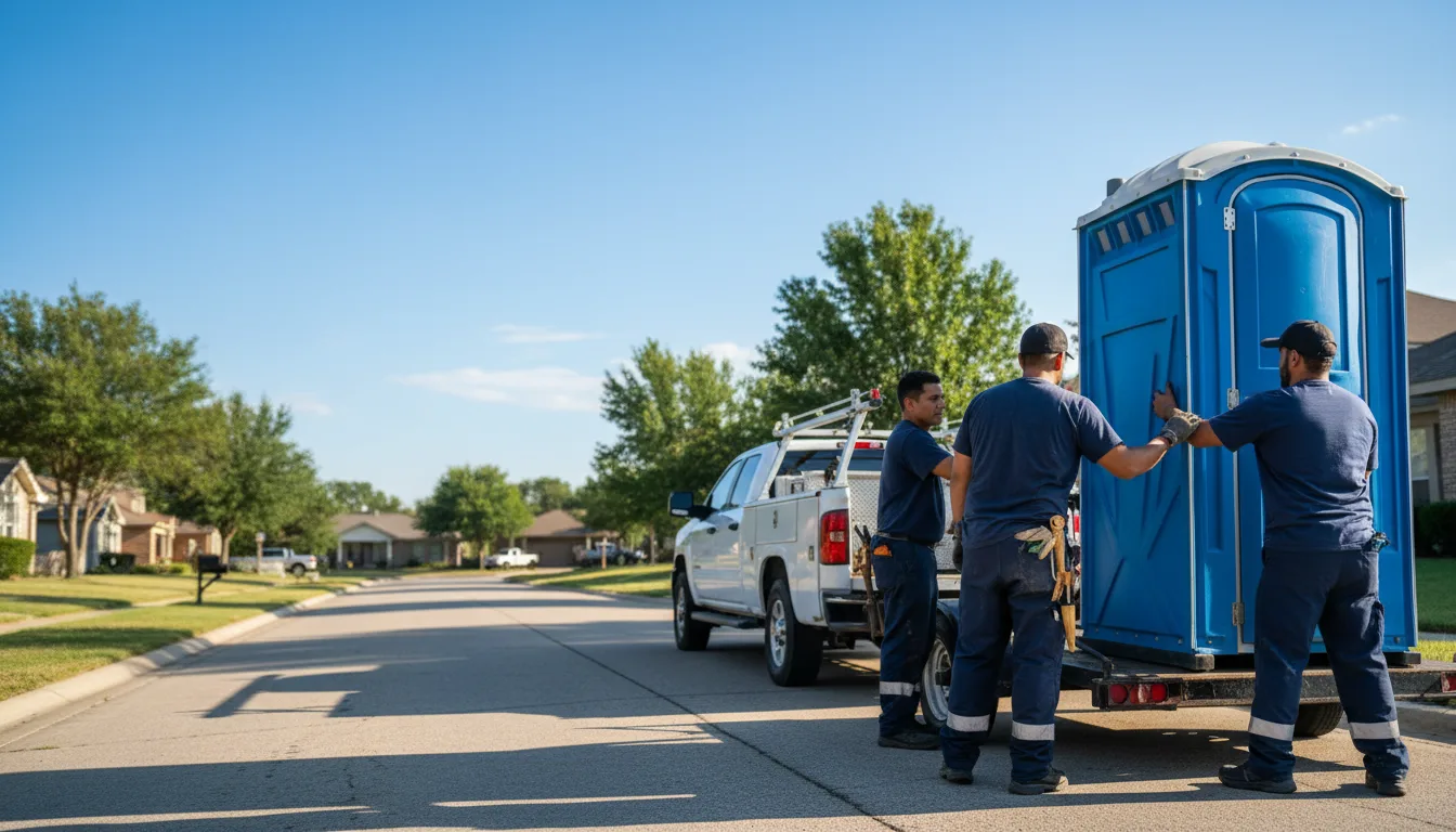 Portable Toilet Rental in Humble, TX near me